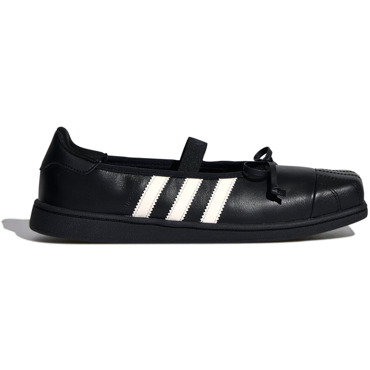 Adidas Superstar Square Toe Ballet Jennie Black Off White (Women's) sneakers — style LB3787 — photo 1 of 9