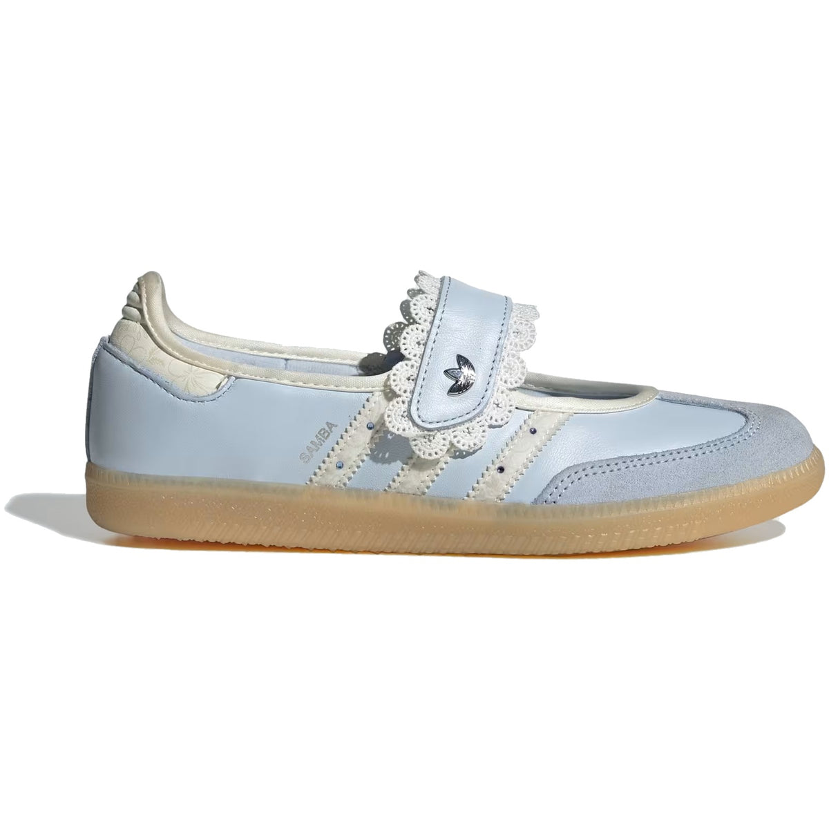 Adidas Samba Jane Crystal Sky Blue Ribbon (Women's)