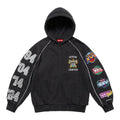 Supreme Playoffs Kapuzensweatshirt mit Reißverschluss Schwarz