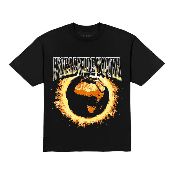 WWY Flame Tee Black - Supra Sneakers