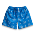 Bravest Studios Short de tennis bleu électrique
