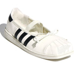 Adidas Superstar Square Toe Ballet Jennie Off White Black (Women's) sneakers — style LB3786 — photo 2 of 9 - Image 2