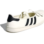 Adidas Superstar Square Toe Ballet Jennie Off White Black (Women's) sneakers — style LB3786 — photo 6 of 9 - Image 6