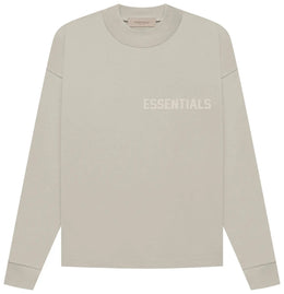 Fear of God Essentials Langarm-T-Shirt Smoke