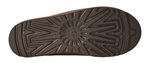 Brown shoe sole with tread pattern on a white background - Image 6