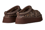 UGG Tazz Slipper Caspian Leopard Print Burnt Cedar (Women's)