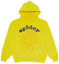 Sp5der Legacy Web Hoodie Yellow