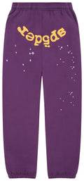 Sp5der Lila Stern OG Web V2 Jogginghose Lila "Lakers"