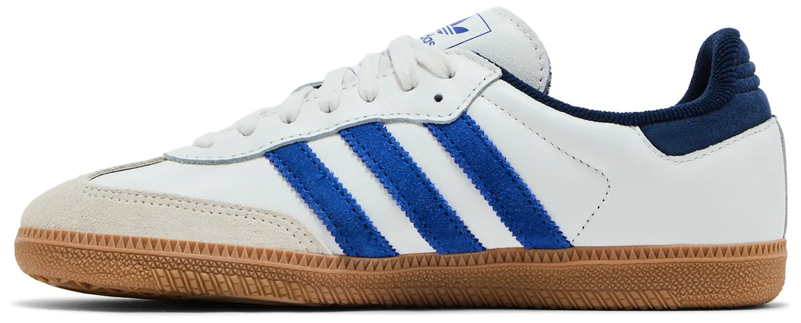 Adidas Samba OG White Royal Blue Night Indigo (Women's)
