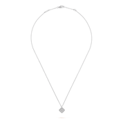 Van Cleef & Arpels Sweet Alhambra pendant 18K white gold, Diamond