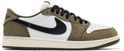 Air Jordan 1 Retro Low Medium Olive Summit White Sail Black