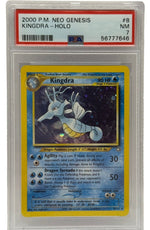 2000 Pokémon Neo Genesis Kingdra Holo 8/111 PSA 7 NEAR MINT - Image 1
