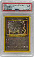 2002 Pokémon Neo Destiny Shining Steelix 1. Auflage #112 PSA 9 neuwertig