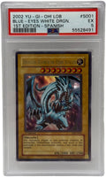 2002 Yu-Gi-Oh! LOB Blauäugiger Weißer Drache 1. Auflage Spanisch #S001 - PSA 5 (LDD-S001)