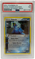 2004 Pokémon EX Team Aqua's Walrein Holo 6/95 PSA 7 NEAR MINT - Image 1