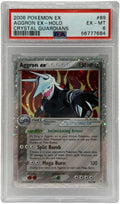 2006 Pokémon Kristallwächter Aggron EX Holo 89/100 PSA 6 EX-MT