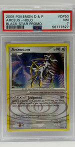 2009 Pokémon Diamond & Pearl Arceus Holo Black Star Promo DP50 PSA 7 NEAR MINT - Image 3