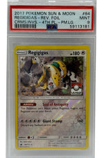 2017 Pokémon League Crismon Invasion Regigigas 1st Place Reverse Holo 84/111 PSA 8 NEAR MINT - MINT - Image 3
