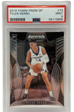 2019 Panini Prizm Draft Picks Tyler Herro Rookie Card #79 PSA 9 MINT - Image 1