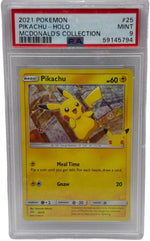 2021 Pokémon McDonald's Collection Pikachu Holo 25/25 PSA 9 MINT - Image 1