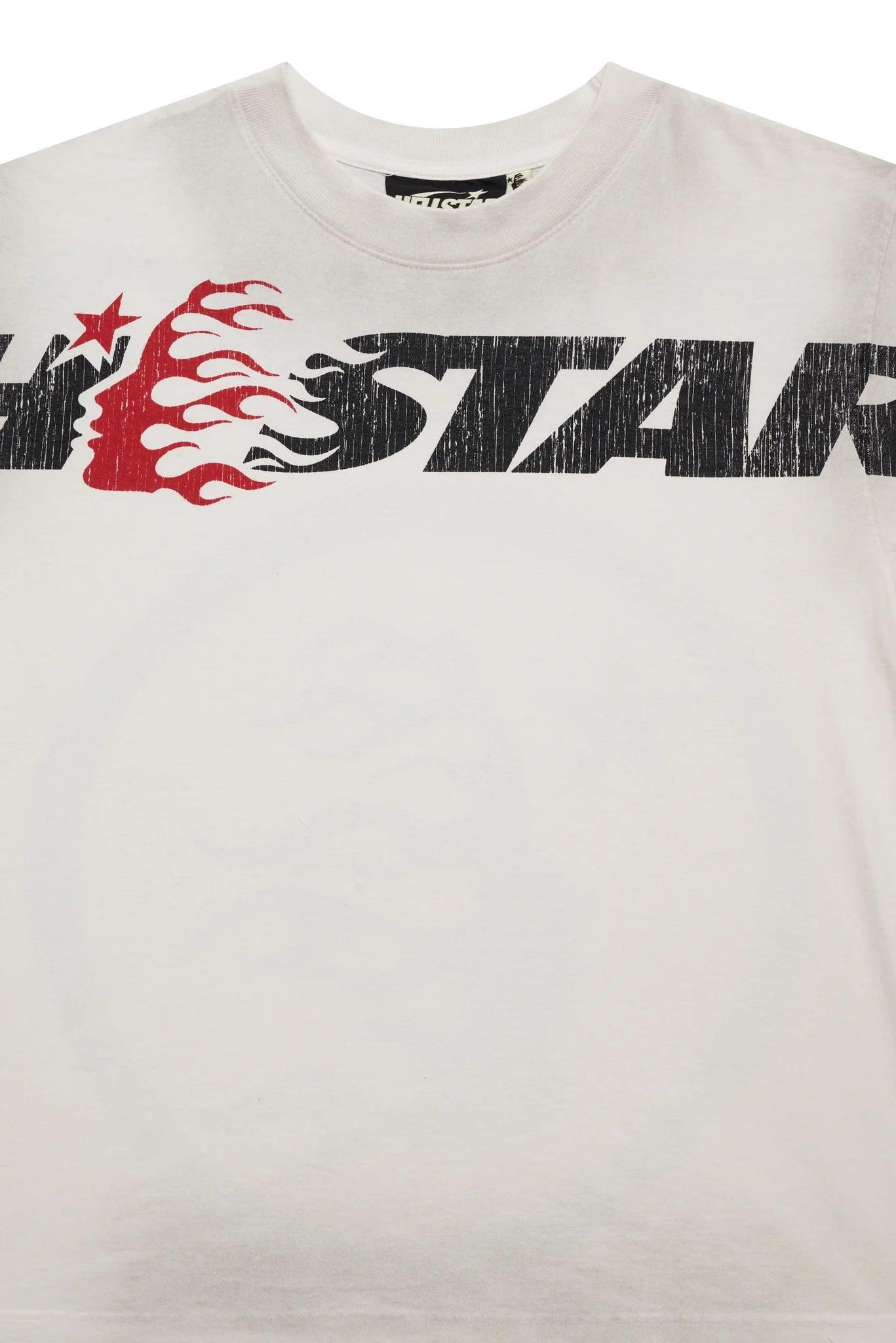 Hellstar Studios Cartoon Logo T-Shirt Gray