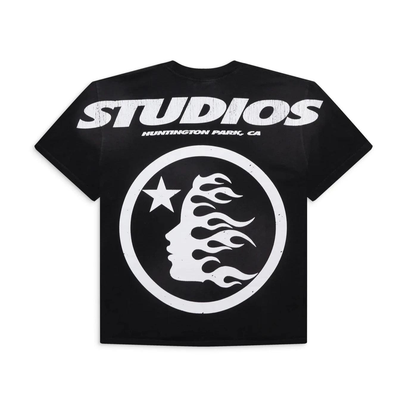 Hellstar Studios Cartoon Logo T-Shirt Yellow