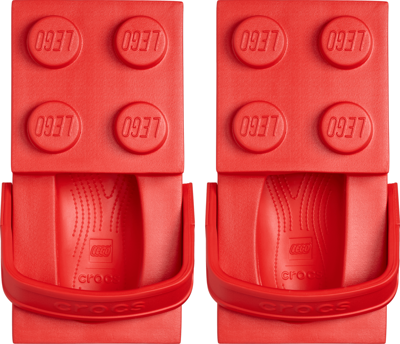 Crocs Brick Clog LEGO Red