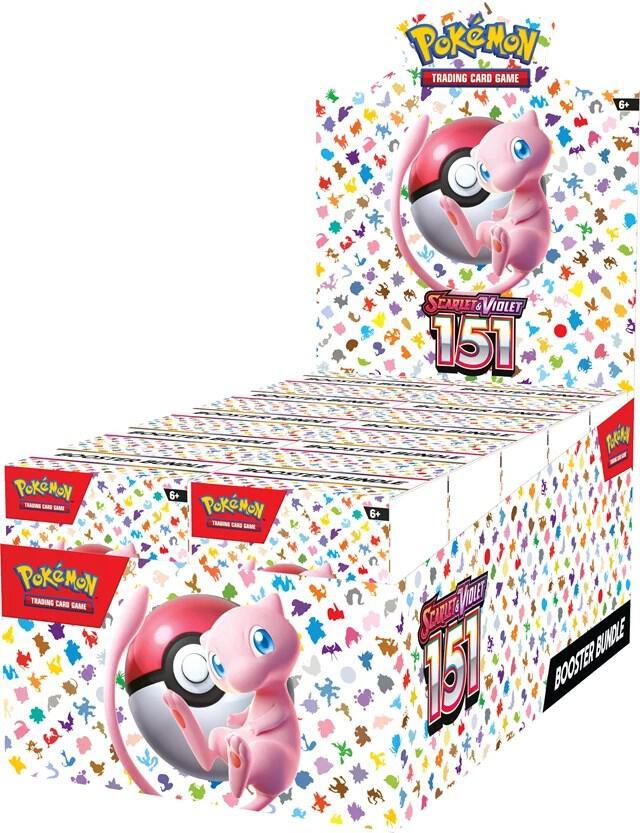 Pokémon TCG: Scarlet & Violet 151 6pk Booster Bundle Display (10 Bundles)