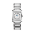 Montre Cartier Tank Française, Modèle Moyen, Mouvement à Quartz, Acier