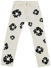 Denim Tears Levi's The Cotton Wreath Jean White