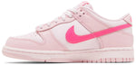 Nike Dunk Low Triple Pink (Preschool) - Image 3
