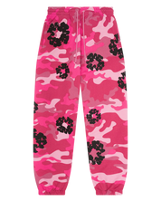 Denim Tears Pink Camo Cotton Wreath Sweatpant