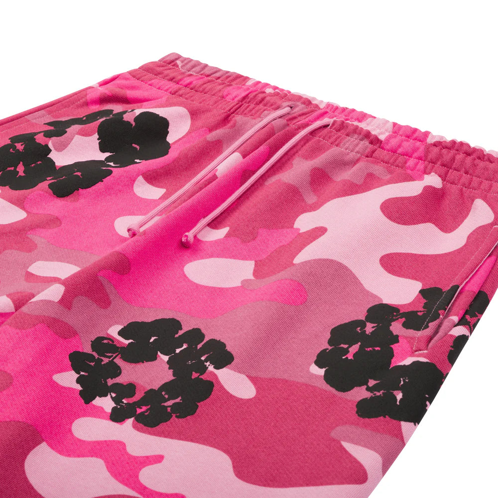 Denim Tears Pink Camo Cotton Wreath Sweatpant