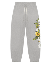 Denim Tears DT Floral Logo Sweatpant Grey