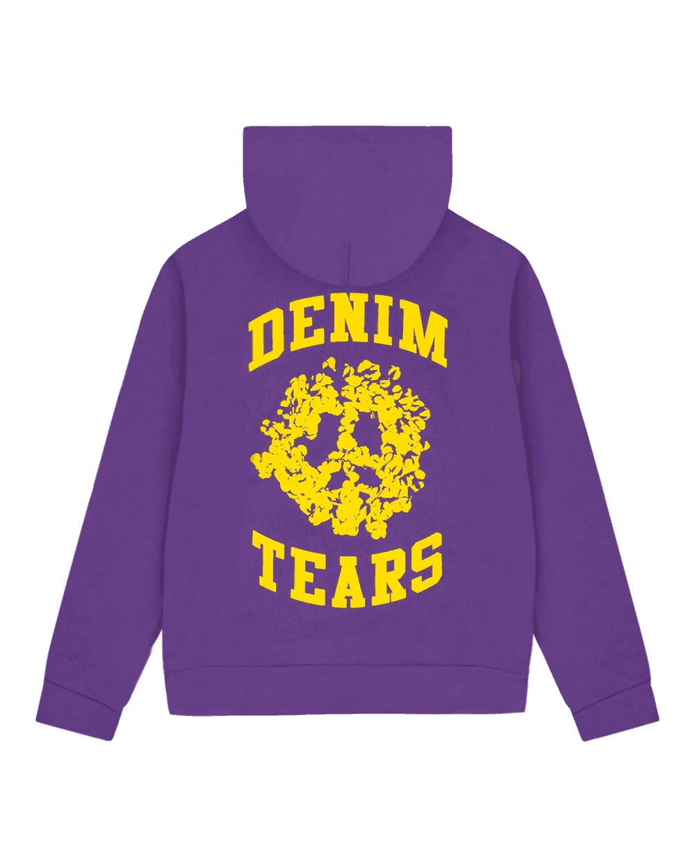 Denim Tears University Zip Hoodie Purple