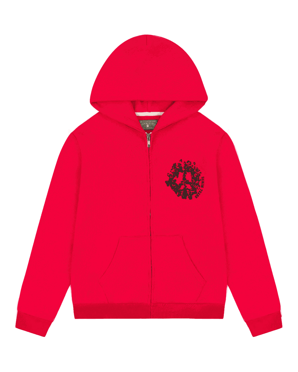 Denim Tears University Zip Hoodie Red