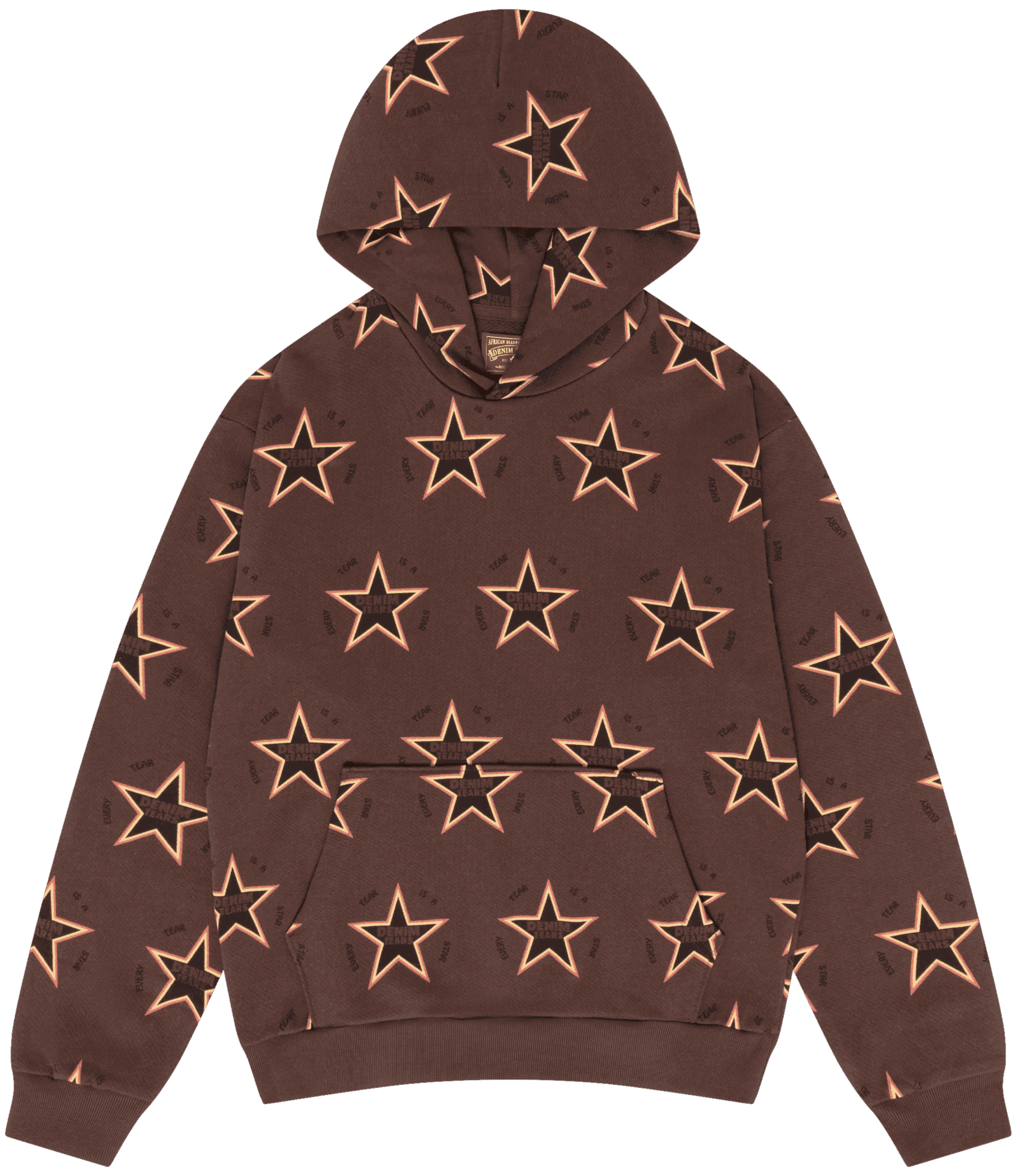 EveryTearIsAStarAllOverHoodie_Brownfront_png.webp