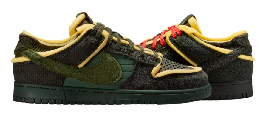 Nike Dunk Low Cactus Plant Flea Market Swamp Sponge Sequoia Black