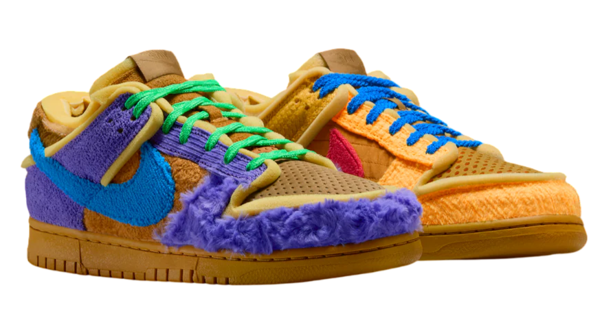 Nike Dunk Low Cactus Plant Flea Market Swamp Sponge Psychic Purple Gold