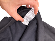 Chrome Hearts Script Thermal Zip Up Hoodie Black / Blue