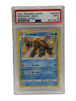 2021 Pokémon Shining Fates Shiny Drednaw Holo SV029/SV122 PSA 9 MINT - Image 1