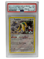 2017 Pokémon League Crismon Invasion Regigigas 1st Place Reverse Holo 84/111 PSA 8 NEAR MINT - MINT - Image 1