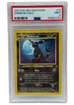2001 Pokémon Neo Discovery Umbreon Holo 13/75 PSA 9 MINT - Image 1