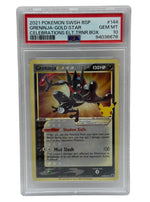 2021 Pokémon SWSH Celebrations ETB Greninja Gold Star SWSH144 PSA 10 GEM MINT - Image 1