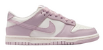 Pink and white sneaker with a visible brand logo on a white background - Image 1