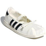 Adidas Superstar Square Toe Ballet Jennie Off White Black (Women's) sneakers — style LB3786 — photo 2 of 9 - Image 2