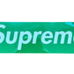 Supreme FW24 Box Logo Sticker Green