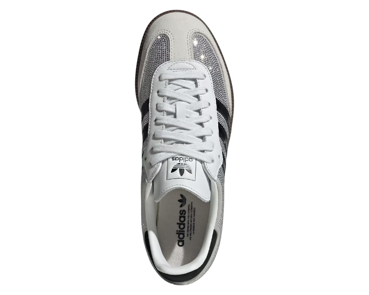 Adidas Samba OG Rhinestone Crystal White Silver (Women's)