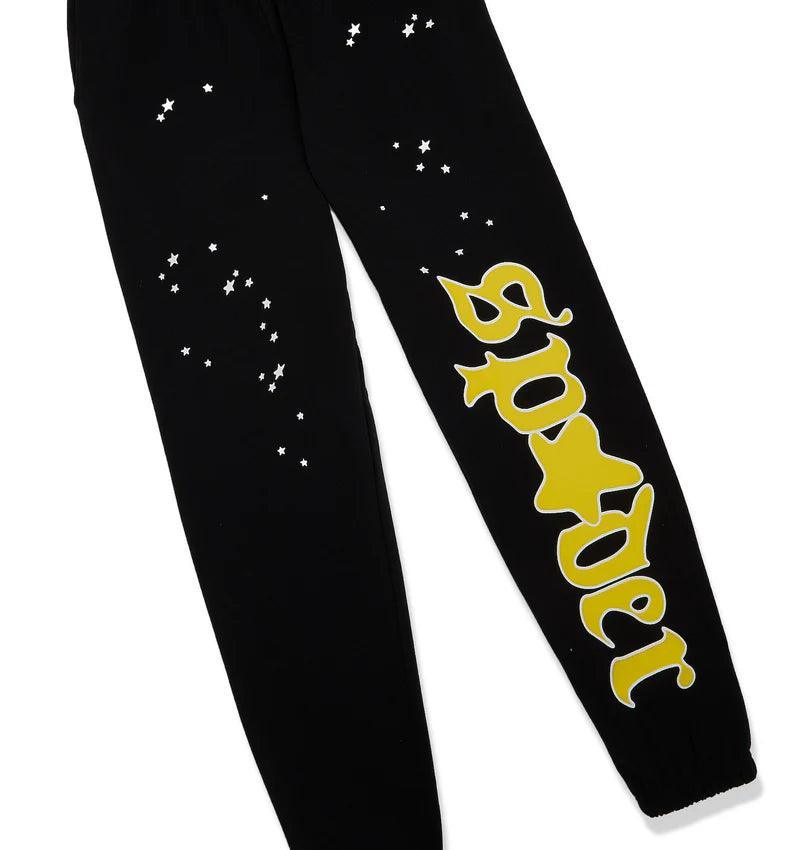 Sp5der Jeffery Sweatpant Black