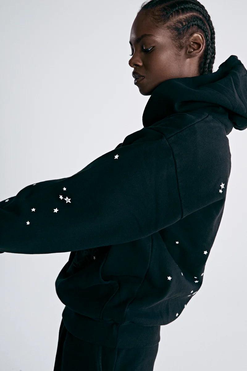 Sp5der Jeffery Hoodie Black